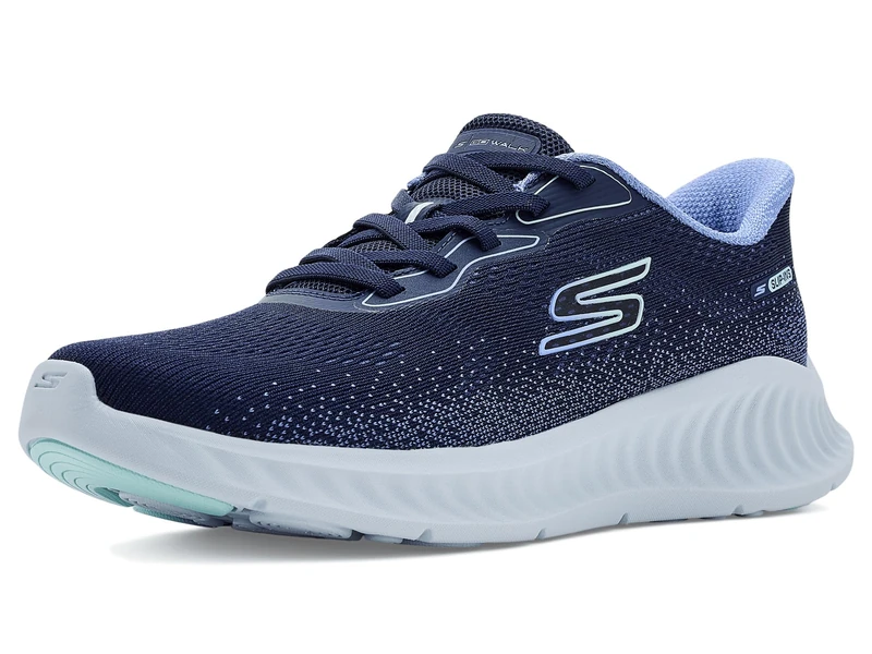 Skechers Women's Slip-Ins: Go Walk Now Parker Trainer, Navy, 6 UK