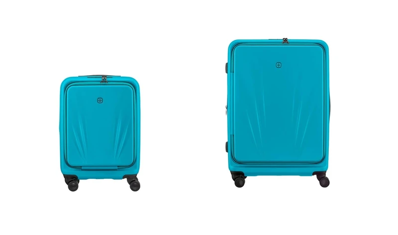 Wenger Skyon 2-Piece Hard-Shell Suitcase Set, Carry-On & L, Expandable