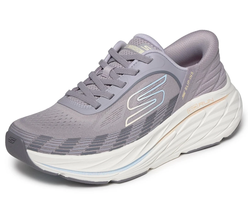 Skechers Women's MAX Cushioning Elite 3 LENARA Trainers, Lavender, 5.5 UK