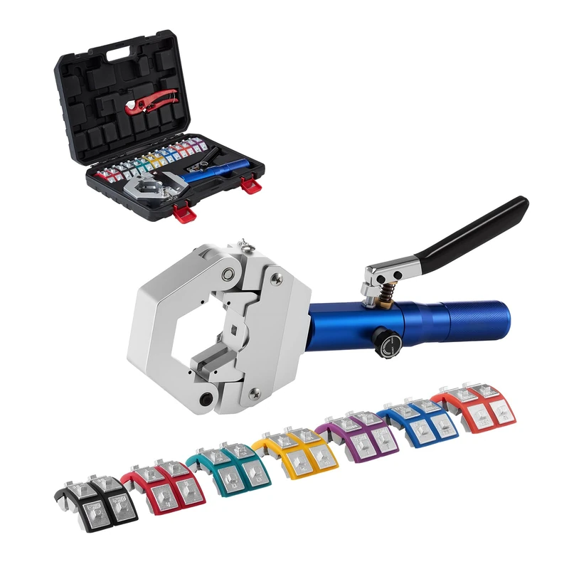 VEVOR Hydraulic Hose Crimper, Hydra-Krimp AC Hose Crimper Kit