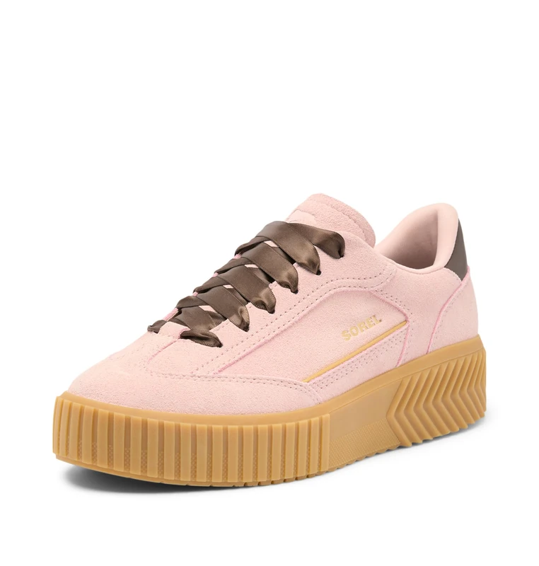 Sorel Women's Ona Ave T-Toe, Summer Sneakers, Pink Salt/Gum 17, 5.5 Regular
