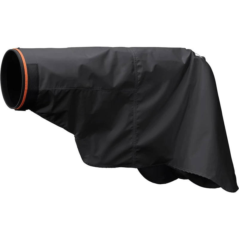 Sony LCR-EL Large Weatherproof Rain Cover for Camera & Lens, Breathable Material, Viewing Window, Quick Release, Rain Cover, Black