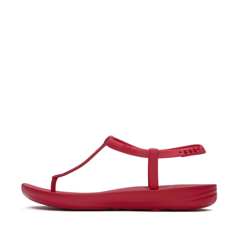 Fitflop iQUSHION SPLASH SPARKLE T-STRAP SANDALS