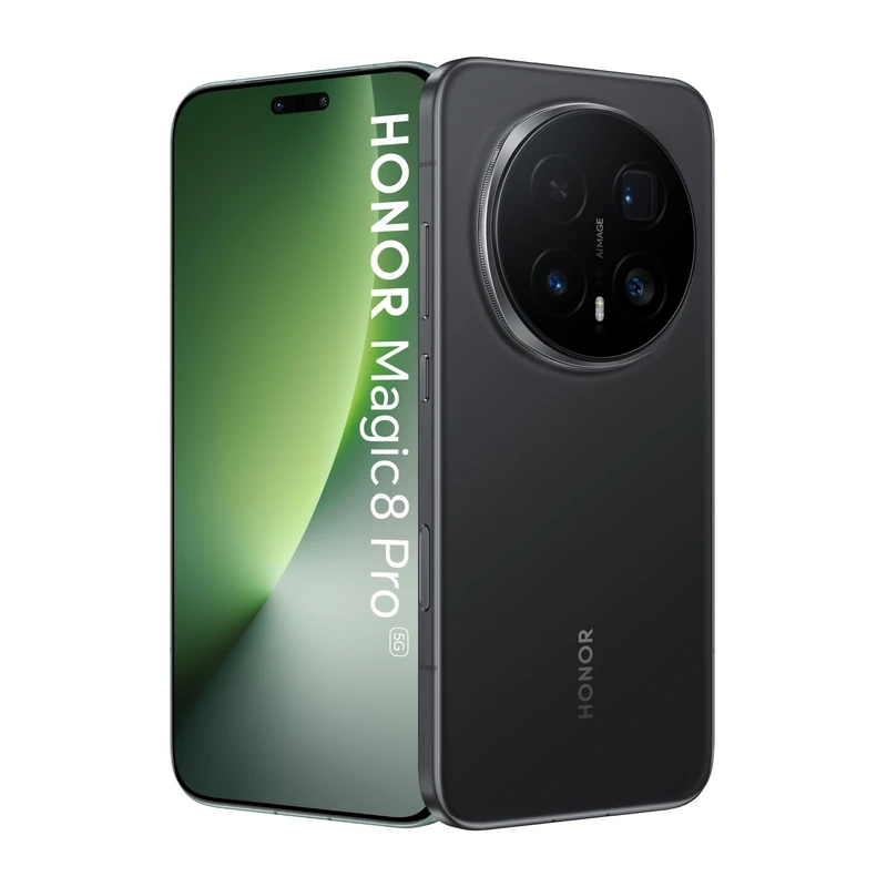 HONOR Magic8 Pro 5G Mobile Phone, 200MP AI Super Night Camera,50MP AI Selfie Camera,6270mAh All-Day Battery,12GB RAM 512GB,IP68,IP69& IP69K Water and Dust Resistance,Dual SIM,Android 16,Black