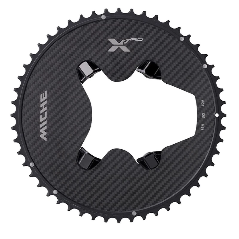 MICHE X2 RD R81 12-Speed Chainring, Black, Standard, 50t