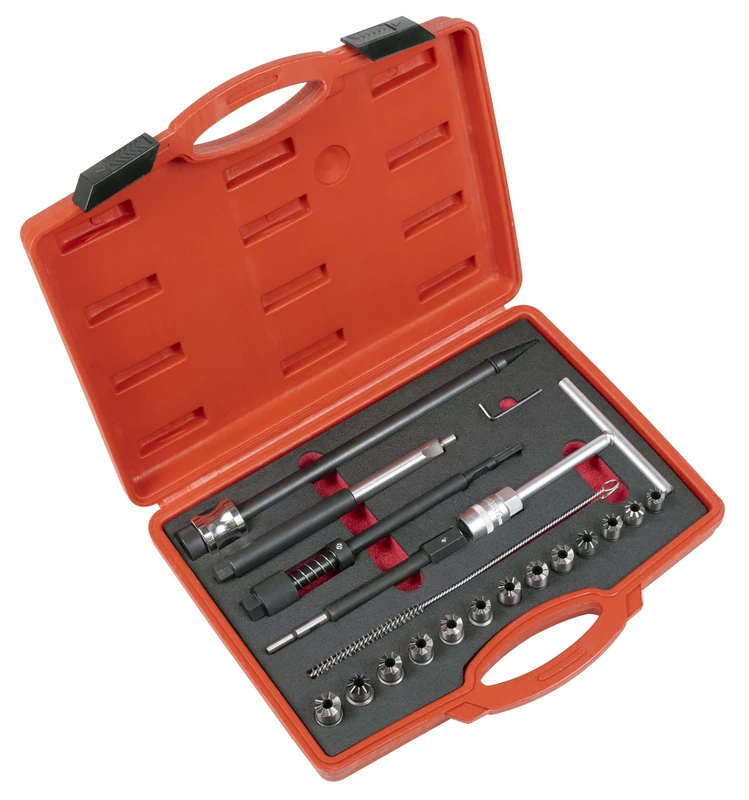 Sealey Diesel Injector Seat Cutter Set 21pc - VS2070