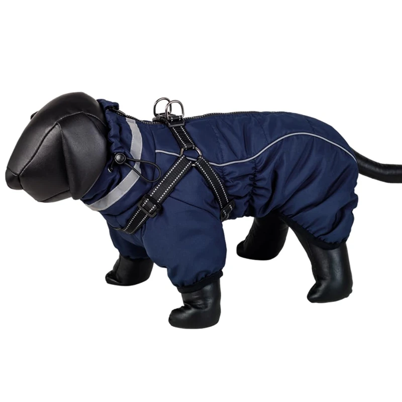 Nobby Elor 2-in-1 Dog Coat Navy 44 cm