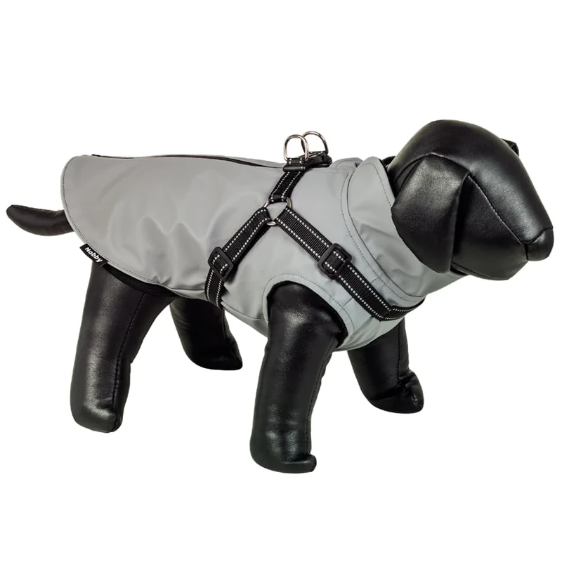 Nobby Anteka 2-in-1 Raincoat Grey 70 cm