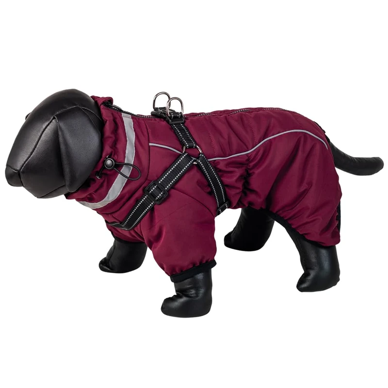 Nobby Elor 2-in-1 Dog Coat Bordeaux 23 cm