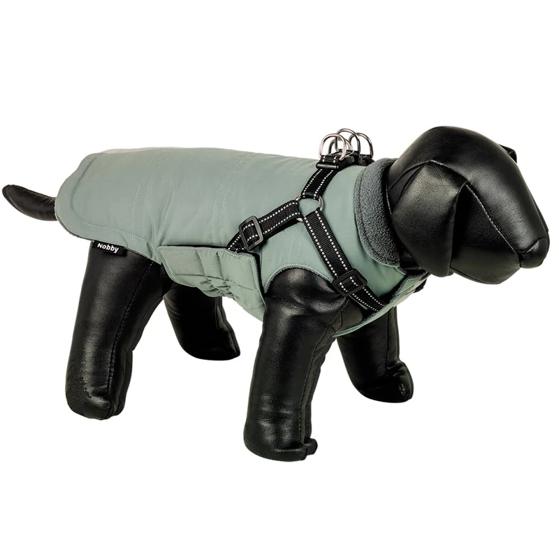 Nobby ZIRA 2-in-1 Dog Coat Reed Green 60 cm
