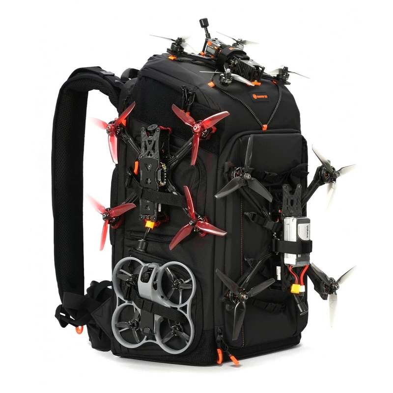 TARION FPV Drone Backpack 30L - Professional Racing Drone Backpack Large Camera Bag with 17.3" Laptop Compartment & Waterproof Raincover
