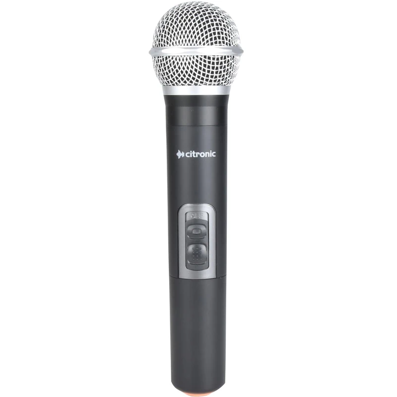 Citronic | FLITE-Series UHF Microphone Transmitter UK – Guard Tone Wireless Replacement for Powered Mixers, 864.5MHz, 60m Range, Reliable Sound for Performers & Presenters