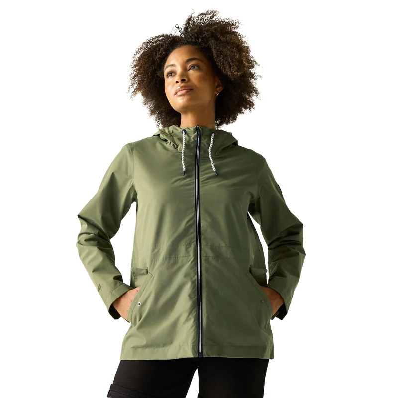 Regatta Womens Bayletta Soft Shell Jacket Water Repellent Walking Hiking Coat 18 FourLeaf Clover