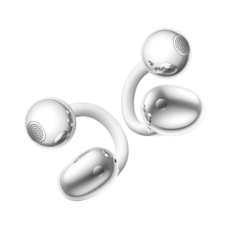 HUAWEI FreeClip 2 Wireless Earbuds, Airy Design for All-day Wearing Comfort Earphones, Adaptive Open-ear Listening, Crystal-clear Calls, 38h Battery Life Open-Ear Headphone, iOS & Android, White