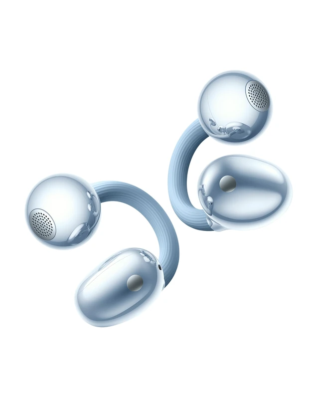 HUAWEI FreeClip 2 Wireless Earbuds, Airy Design for All-day Wearing Comfort Earphones, Adaptive Open-ear Listening, Crystal-clear Calls, 38h Battery Life Open-Ear Headphone, iOS & Android, Blue