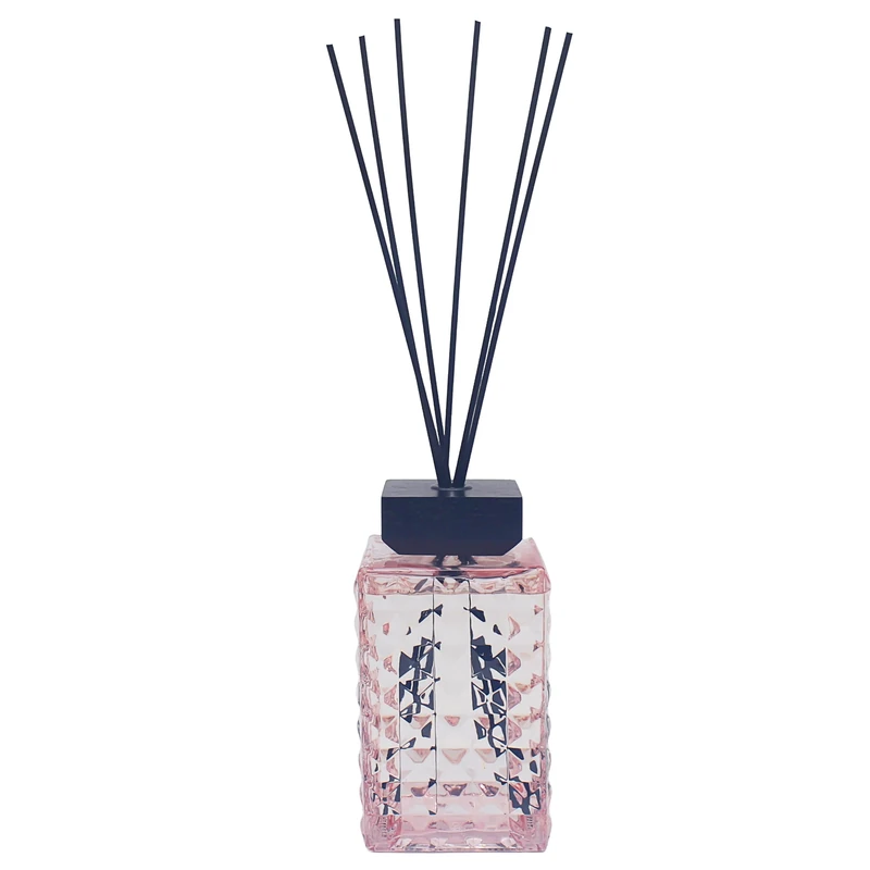 Lesser & Pavey Desire Aroma 2L Velvet Rose & Oud Diffuser | Luxury Reed Diffuser For Long-Lasting Home Fragrance | Premium Oil With Reeds For Living Rooms & Bedrooms | Elegant Home Accessorie