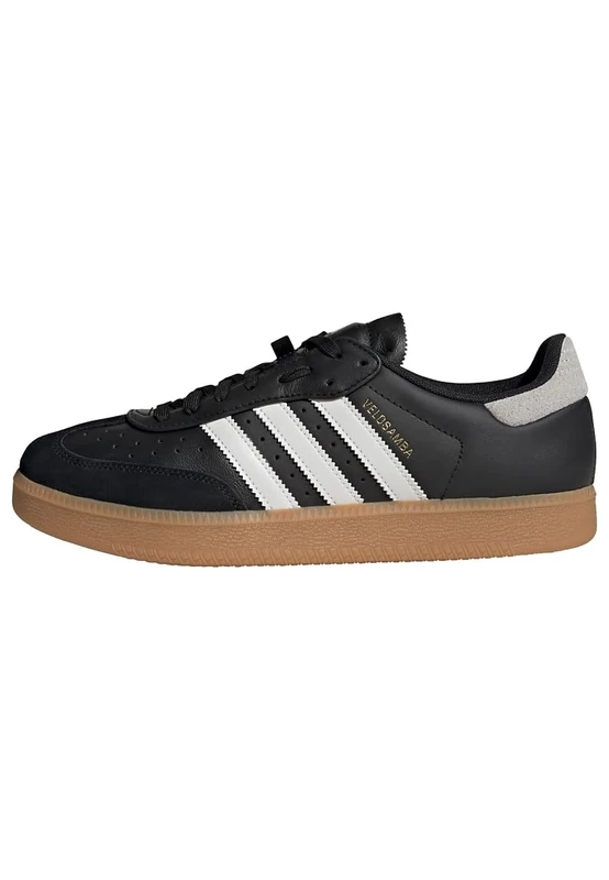 adidas Unisex Velosamba Lea Shoes, Core Black/FTWR White/Gold Met., 3.5 UK