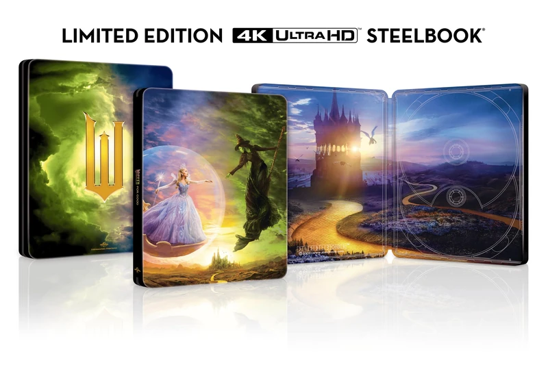 Wicked: For Good [4K Ultra HD & Blu-Ray] Limited Edition Steelbook [Region B]