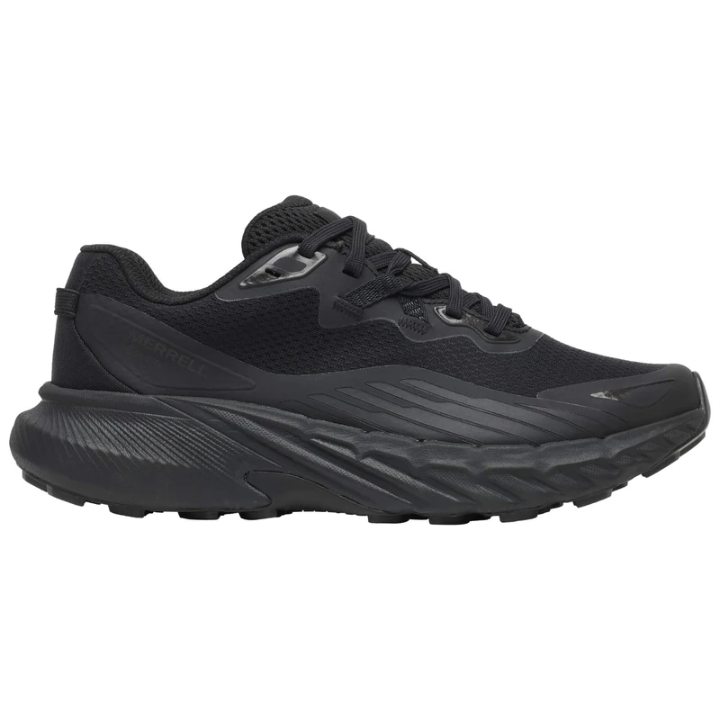 Merrell Women's Agility Trail GTX Waterproof Trail Running Shoe, Triple Black, 8.5 UK