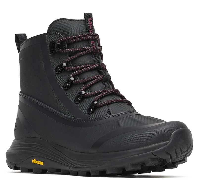 Merrell Women's Siren 4 Waterproof Casual Walking Boot, Black, 8 UK