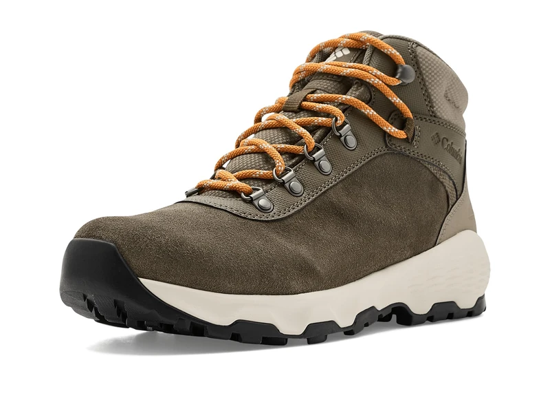 Columbia Women's Newton Wander Wide, Mid Rise Trekking and Hiking Boots, Light Caper/Desert Gold, 7.5 Regular