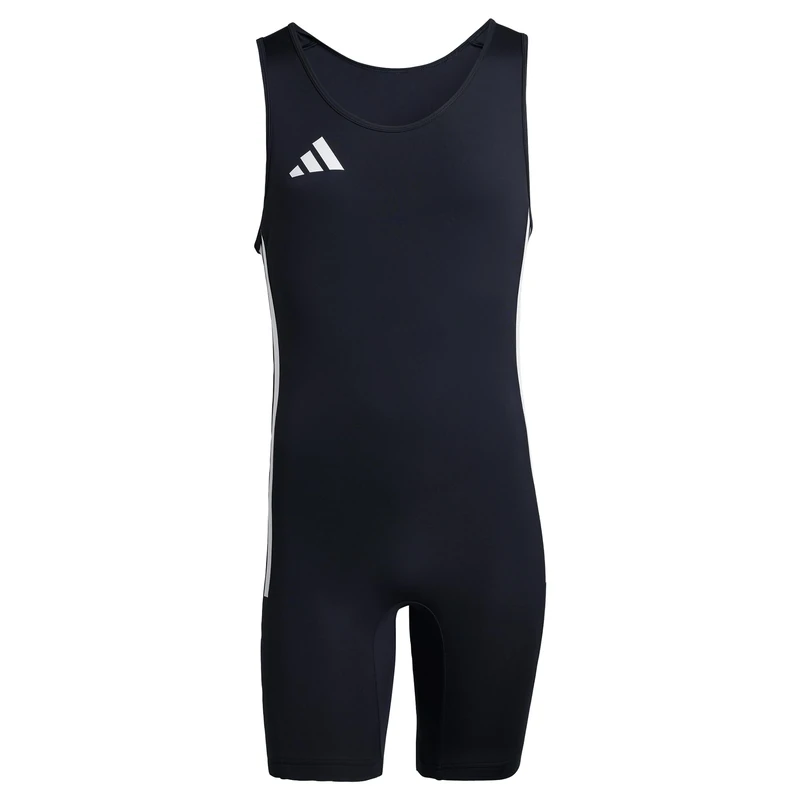 adidas Men's Powerlift Weightlifting Suit Black XXL - Image 1