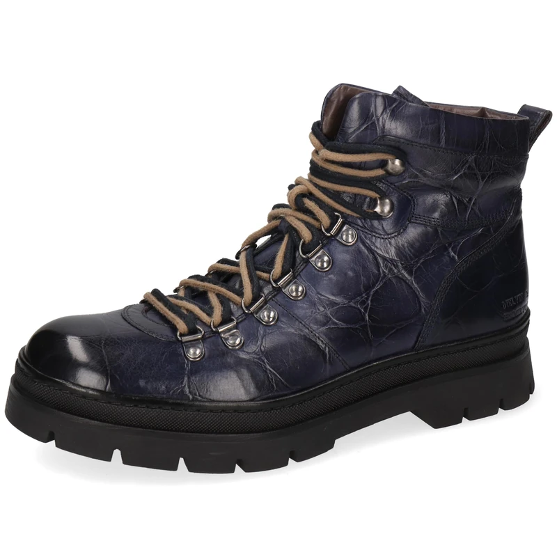 Melvin & Hamilton Men's Ankle Boots Jaden 5, Navy blue, 7 UK