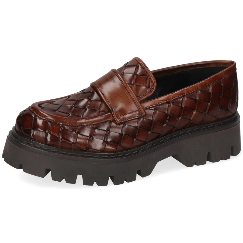 Melvin & Hamilton Thelia 6 Women's Loafers, Brown, 9 UK