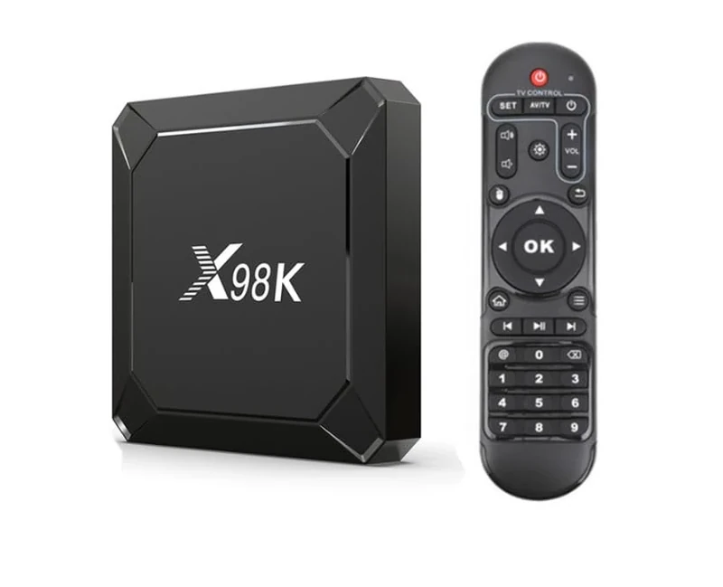 X98K Android TV Box, Android Box 4GB RAM 32GB ROM, RK3528A Quad-Core Dual Wi-Fi 2.4G/ 5G 3D Ultra HD 8K/ BT 5.0/ 100M LAN/USB 3.0 HDR10 Ultra HEVC (4GB+32GB)