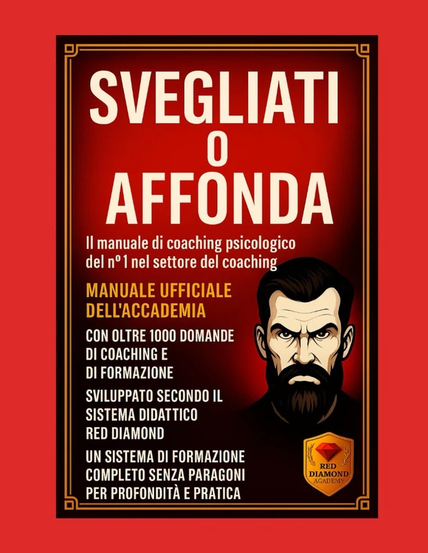 Svegliati o affonda – Manuale di certificazione in psicologia del coaching con 1.000 domande essenziali, metodi, strumenti avanzati e formazione ... ... ricchezza, disciplina, mindset e motiv)