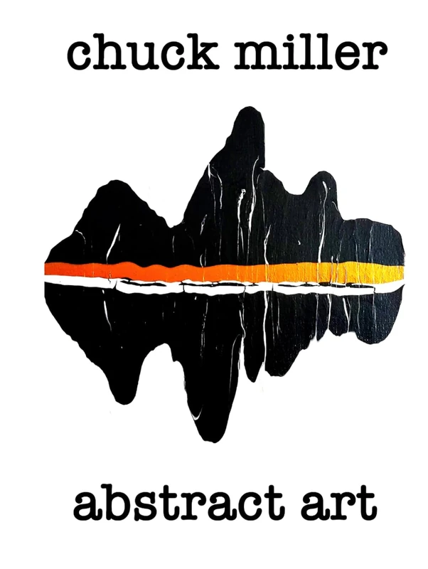 chuck miller - abstract art: A Collection of 200 Original Acrylic Paintings - Image 1