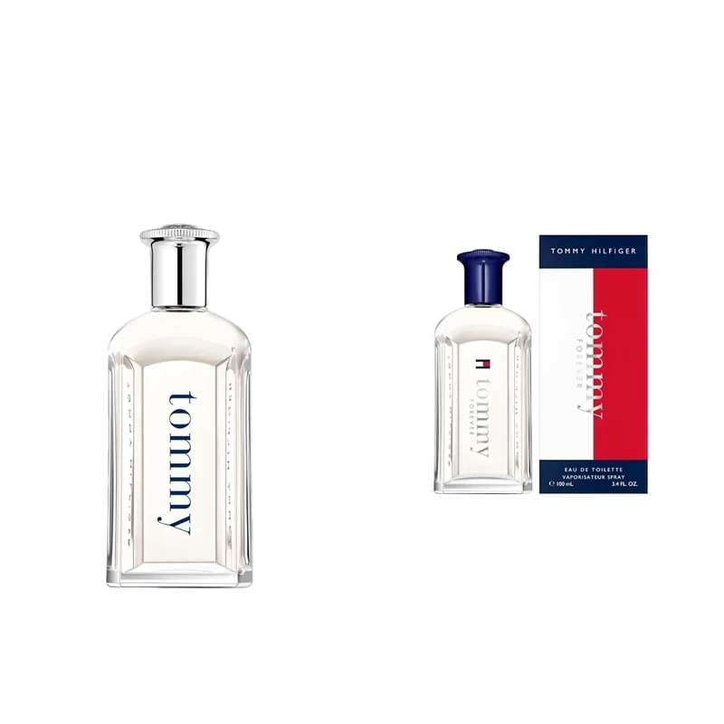 Tommy Hilfiger Coffret Homme – Tommy 100 ml + Tommy Forever 100 ml – Eau de Toilette hespéridée et boisée – Esprit American Cool des années 90