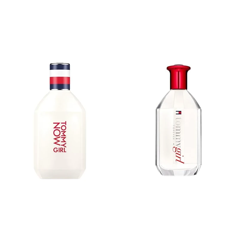 Tommy Hilfiger Coffret Femme – Tommy Girl Forever 100 ml + Tommy NOW Girl 100 ml – Eau de Toilette florale et hespéridée – Énergie et style iconique