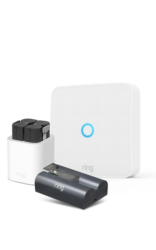 Ring Intercom Video + additional Quick Release Battery Pack + Charging Station by Amazon | Intercom upgrade, Two-Way Talk, Remote Unlock, Auto-Verify, DIY installation (compatible intercom required)