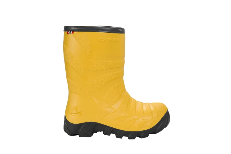 Viking Unisex Children's Ultra Warm Snow Boots, yellow, 6 UK