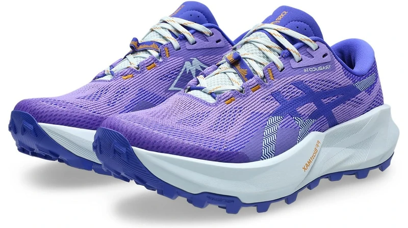 ASICS Womens Trabuco 14 Sneaker, Amethyst Cobalt Burst, 8.5 UK