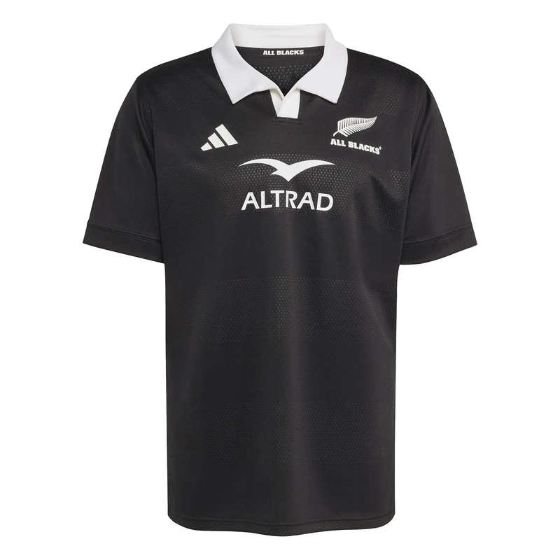 adidas Men's All Blacks Home Replica Jersey Shirt, All Black, 3XL