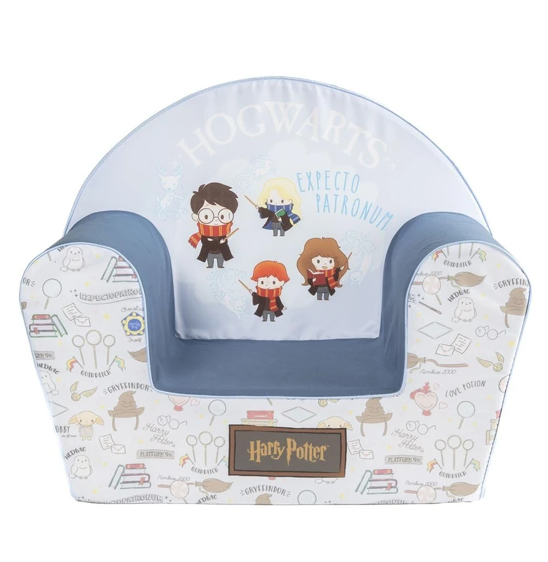 Tataway Warner Bros Harry Potter Armchair for Children - Comfortable and Safe - Perfect for Children's Rooms and Play Corners