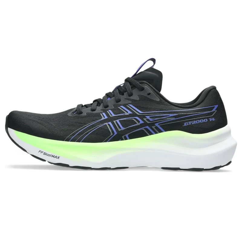 ASICS Mens Gt-2000 14 Sneaker, Black Cobalt Burst, 5 UK