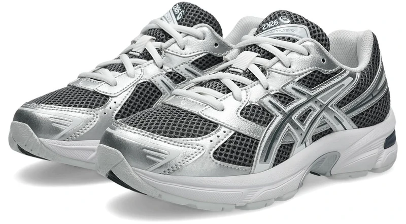 ASICS Boys Gel-1130 Gs Sneaker, Carrier Grey Pure Silver, 4 UK