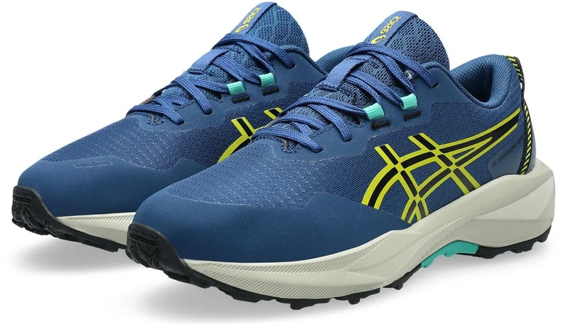 ASICS Boys Pre Venture 11 Gs Sneaker, Twilight Blue Cacti, 4 UK - Image 1