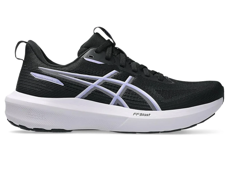 ASICS Womens Gt-1000 14 Sneaker, Black Lilac Hint, 6 UK