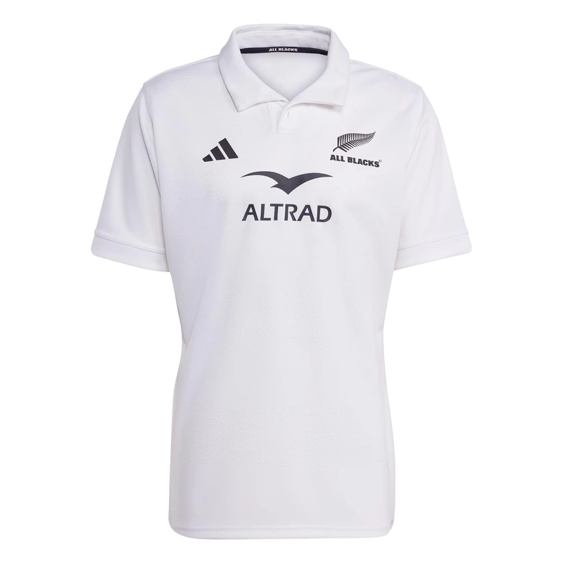 adidas Men's All Blacks Away Replica Jersey Shirt, White, XXL