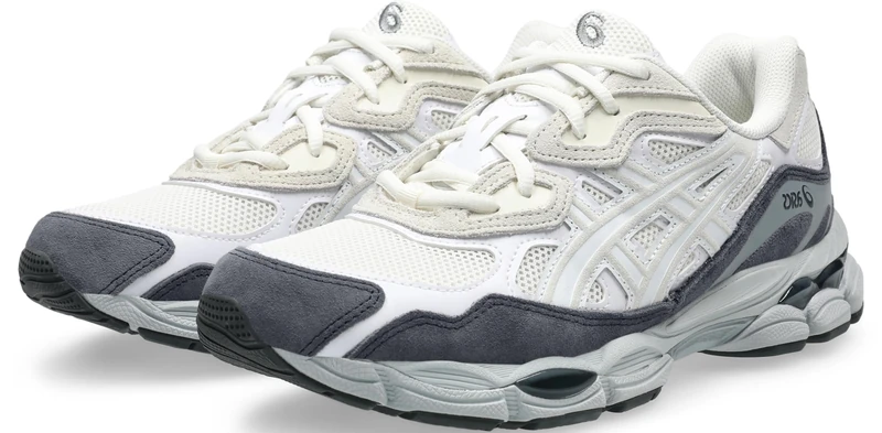 ASICS Mens Gel-NYC Sneaker, Cream White, 6.5 UK