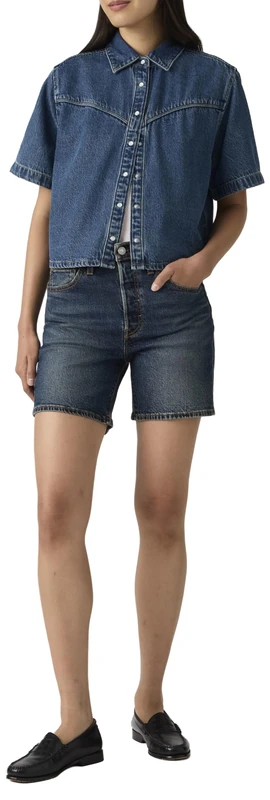 501 Mid Thigh Short Lw Quit Shift Ltw