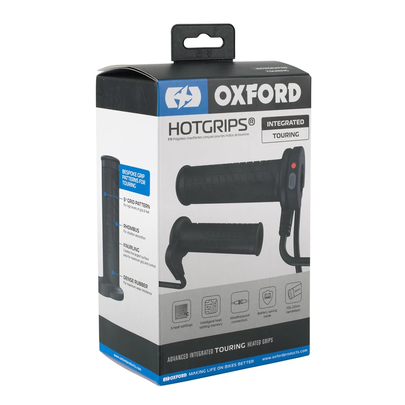 Oxford HotGrips Advanced Integrated EL398 Heated Handlebar Grips