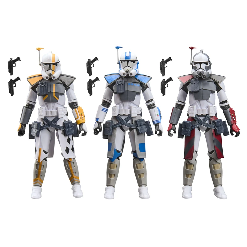 Star Wars The Black Series ARC Trooper Battle Pack | Havoc, Colt, Blitz The Clone Wars Premium Collectible 15 cm Action Figure 3-Pack