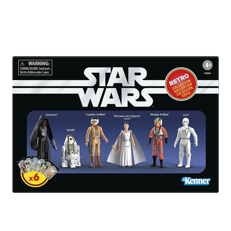 Star Wars Retro Collection A New Hope Episode IV Collectible 3.75 Inch Action Figure 6-Pack