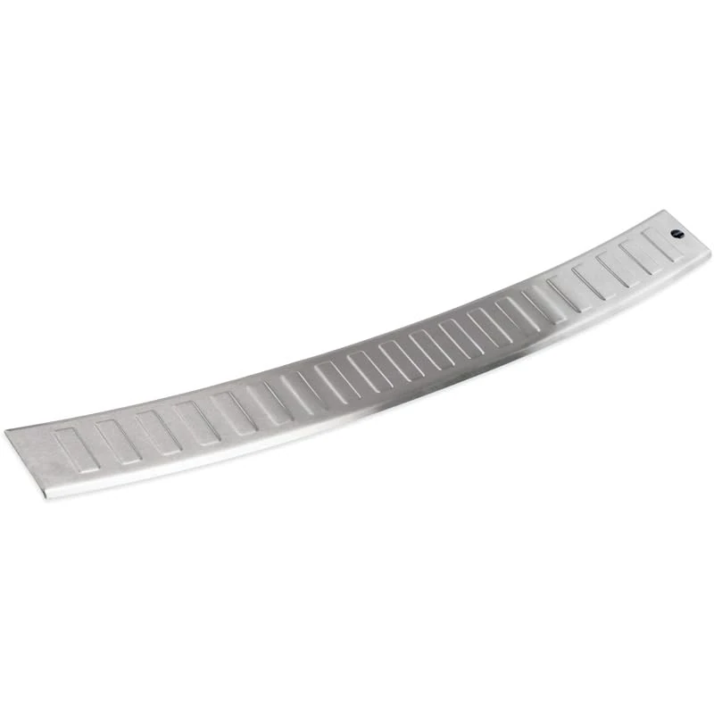 MAX6 Brushed stainless steel rear bumper protector compatible with Skoda Octavia III Kombi 2013-2017 - Image 1