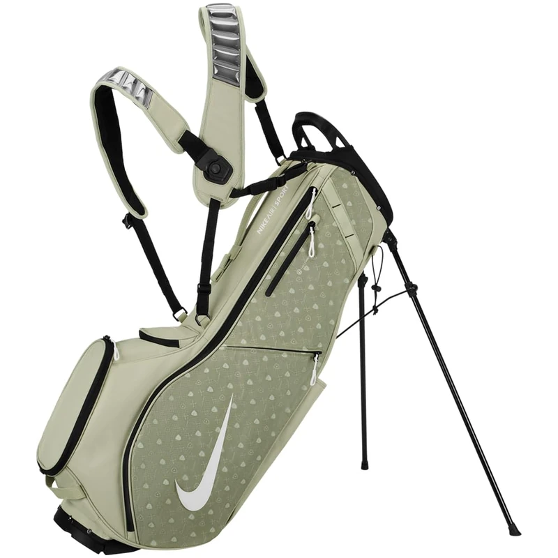 Nike Air Sport 2 Alpine Stand Bag Golf – Lightweight golf stand bag with legs – Comfortable golf carry bag – Sporty golf bag, Spruce Fog/Sail/Sail, One Size